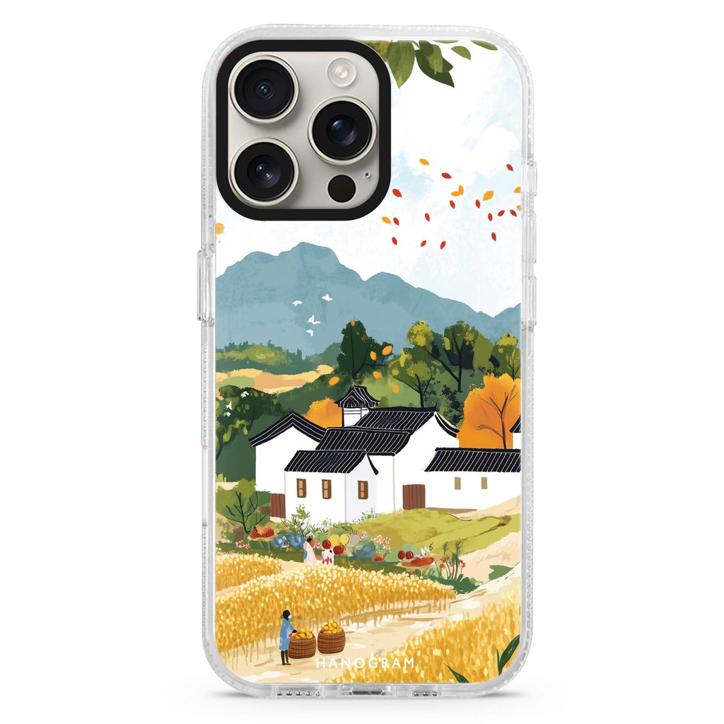 Autumn Balance MagSafe Compatible iPhone 16 Pro Ultra Clear Case - Personalized and Stylish Protection