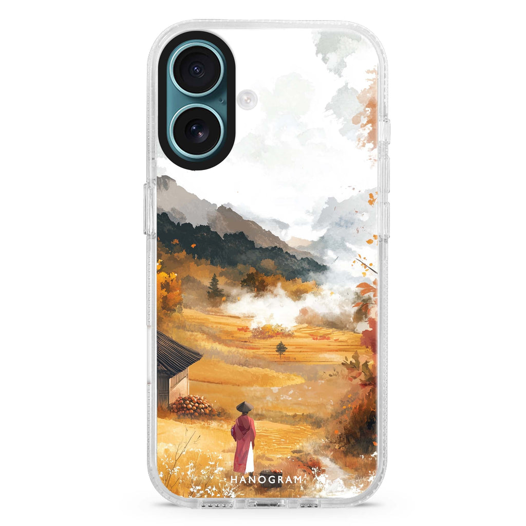 Autumn Splendor MagSafe Compatible iPhone 16 Ultra Clear Case - Personalized and Stylish Protection