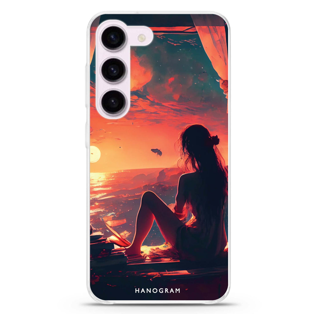 My Dream Life ultra-clear case for Samsung Galaxy S23/S22, front view
