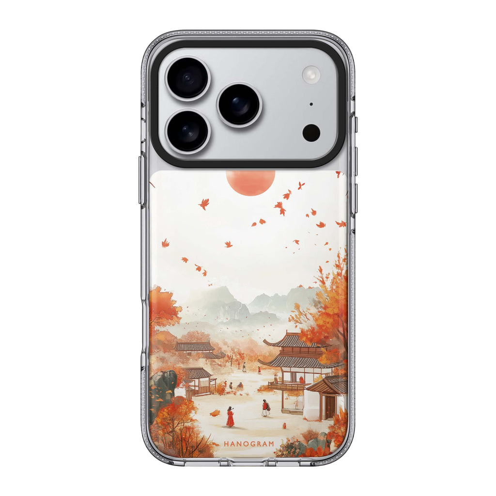 Equinox Harmony graphic iPhone 17 Pro Max ultra clear case