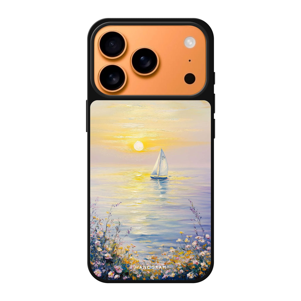 Serene Dawn nature iPhone 17 Pro Max mirror case