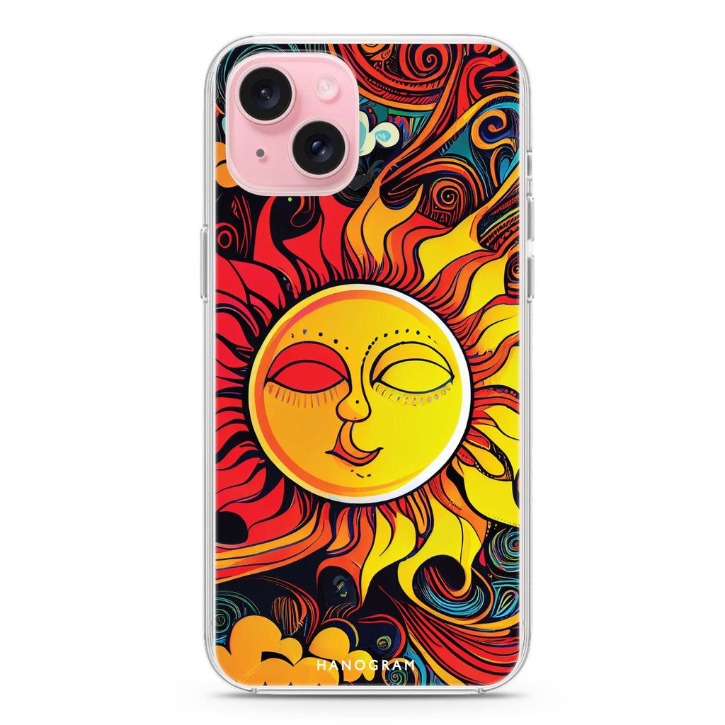 Sun imagination iPhone 15 Plus MagSafe Compatible Ultra Clear Case
