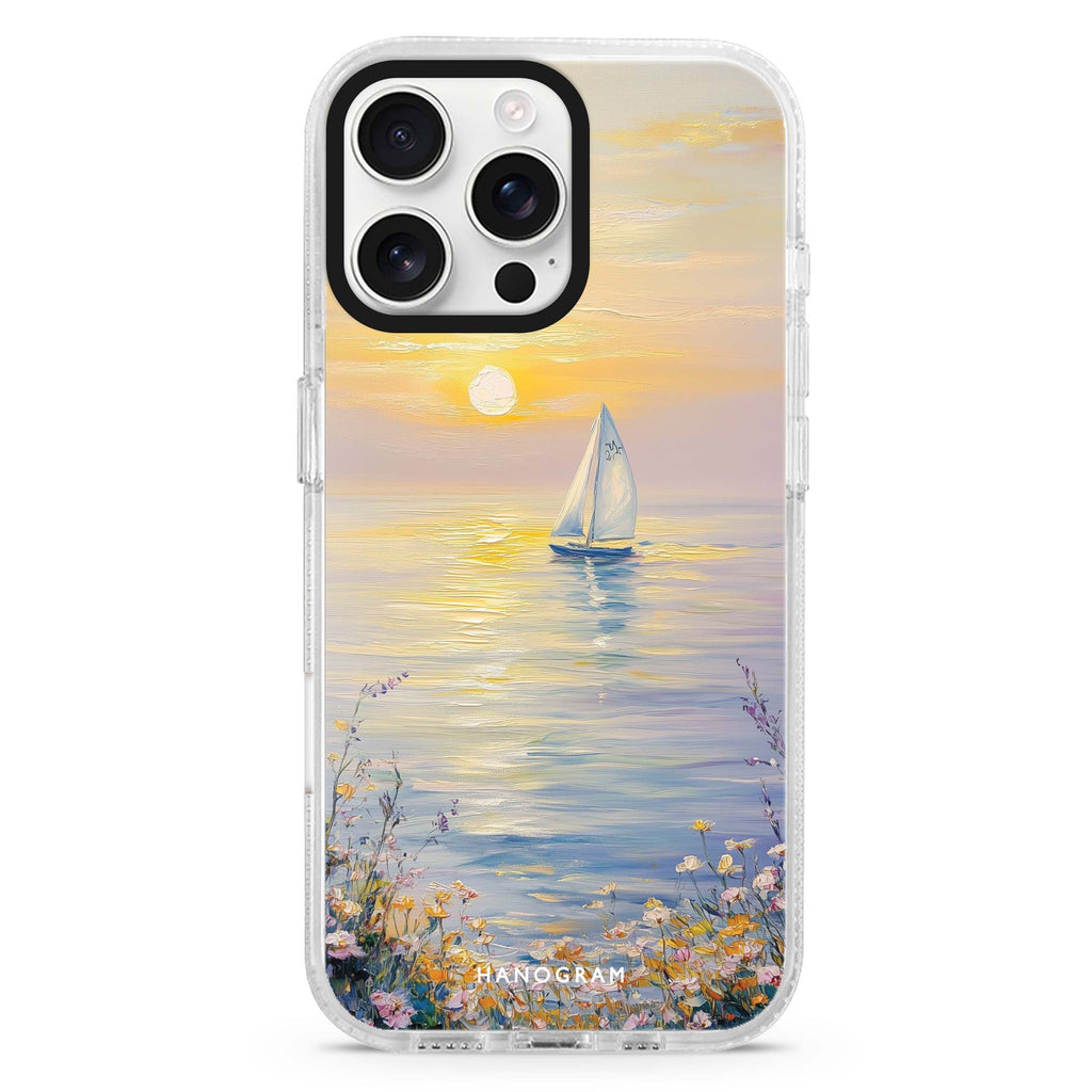 Abstract Doodles MagSafe Compatible iPhone 16 Pro Ultra Clear Case - Personalized and Stylish Protection