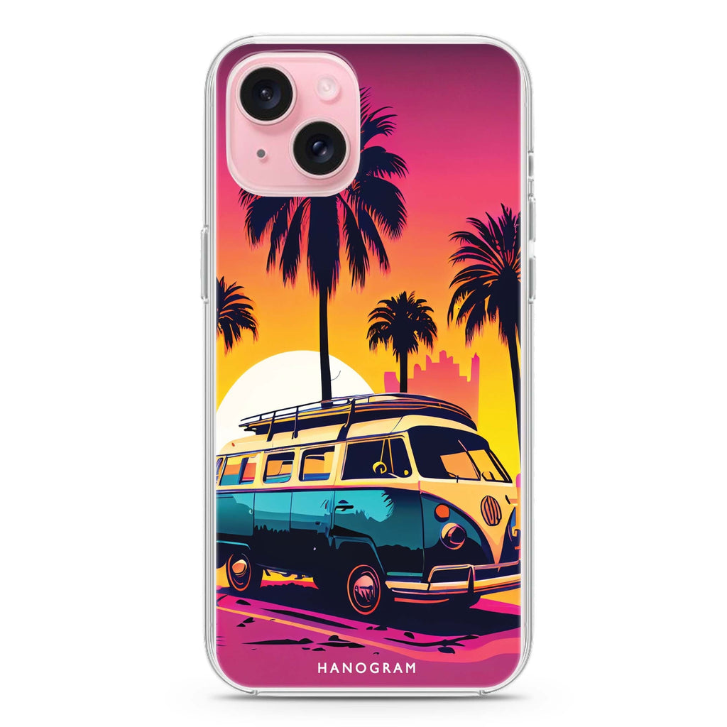Travelling iPhone 15 plus Ultra Clear Case