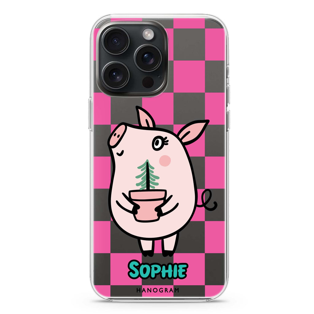 Lovely Pig iPhone Ultra Clear Case