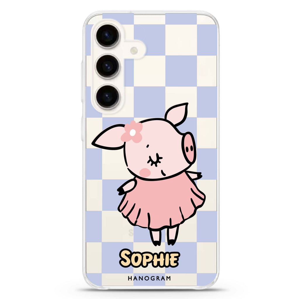 Pretty Pig Galaxy A54 Ultra Clear Case