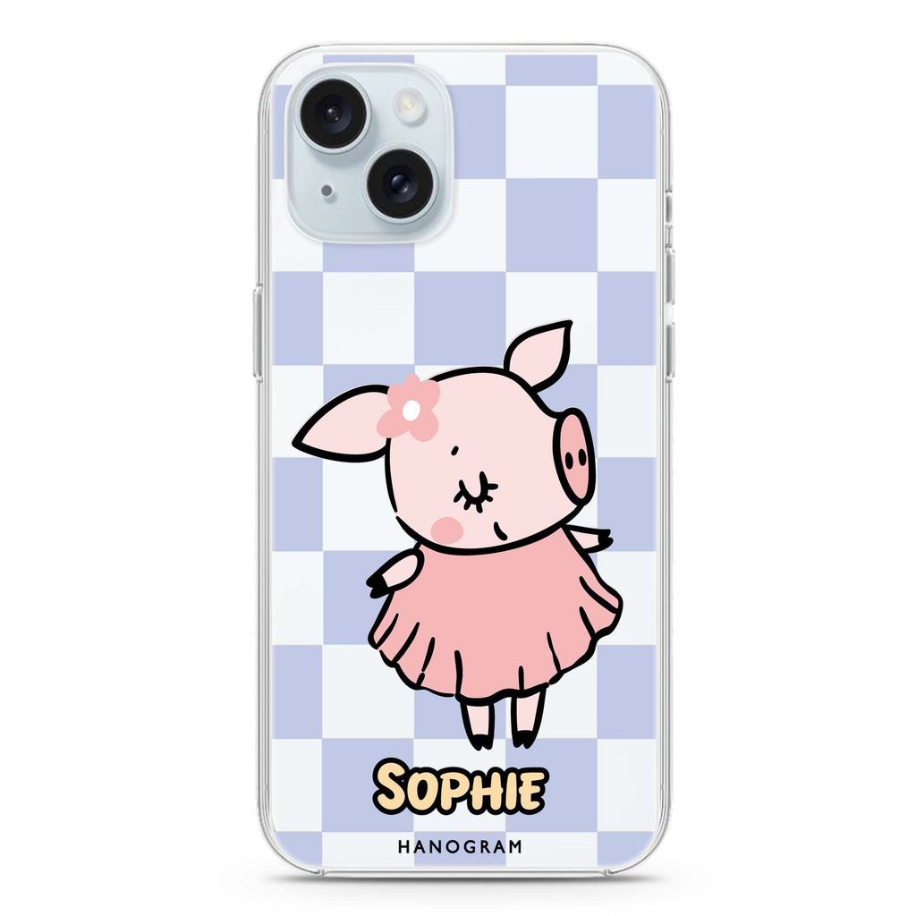 Pretty Pig iPhone 15 plus Ultra Clear Case