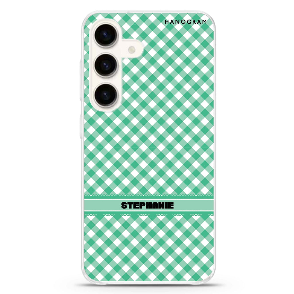 Lovely Green Samsung Galaxy Ultra Clear Case
