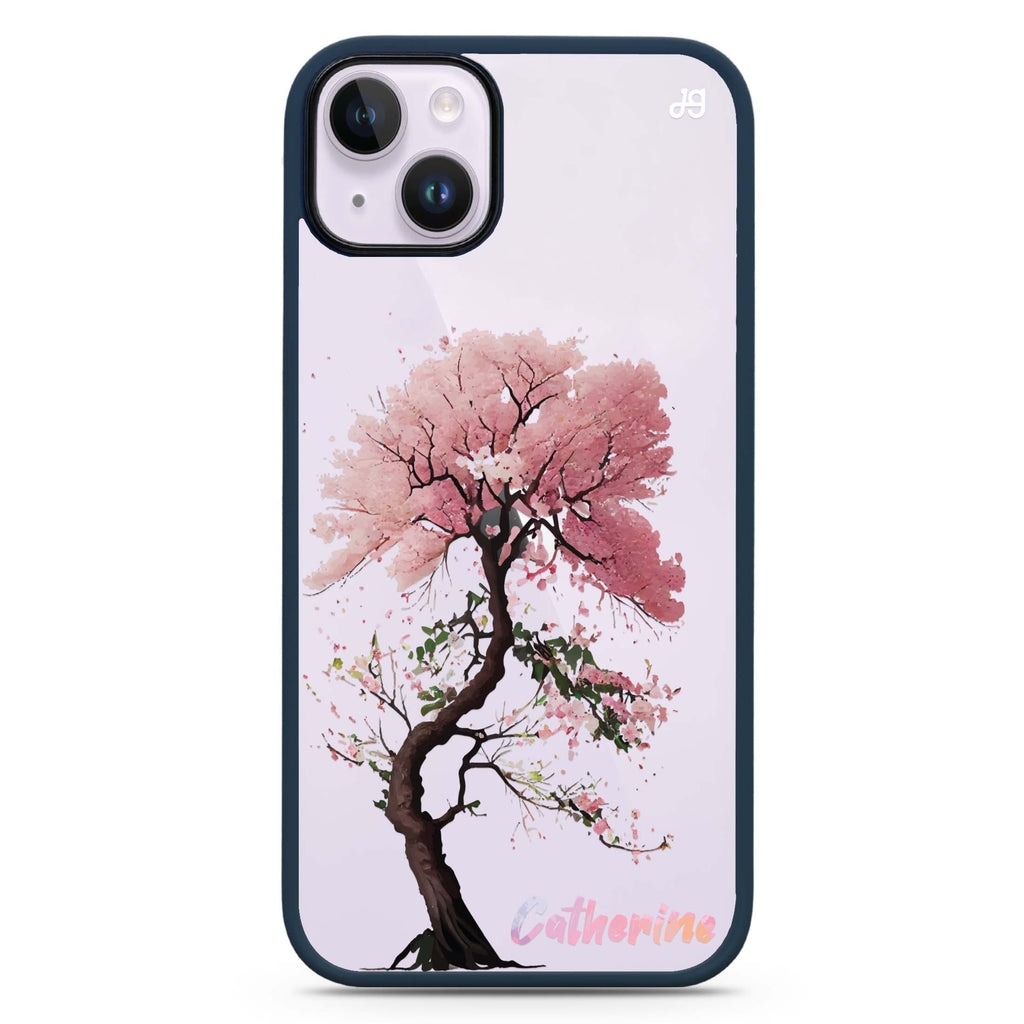 Cherry tree iPhone 15 Impact Guard Bumper Case