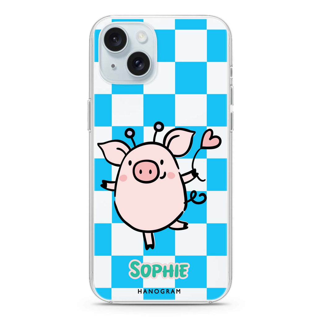 Happy Pig iPhone Ultra Clear Case