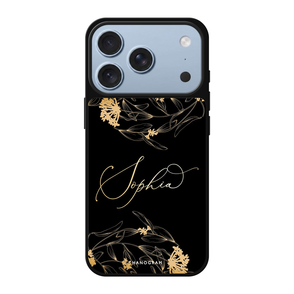 Crafts Of Floral II personalized name spring flower floral iPhone 18 Pro Max mirror case