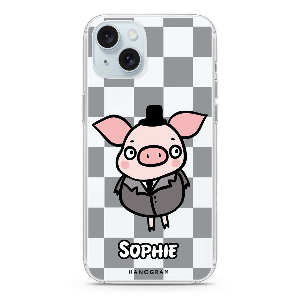 Handsome Pig iPhone Ultra Clear Case