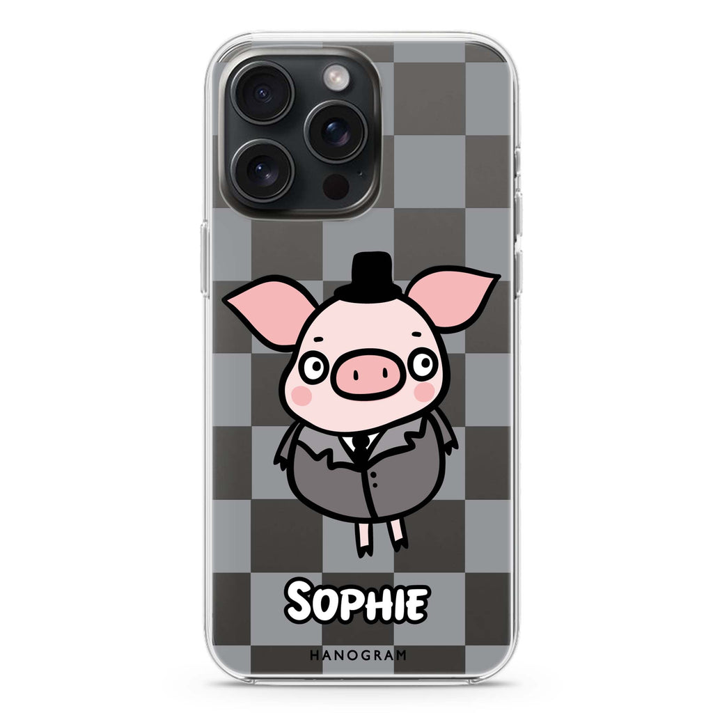 Handsome Pig iPhone Ultra Clear Case