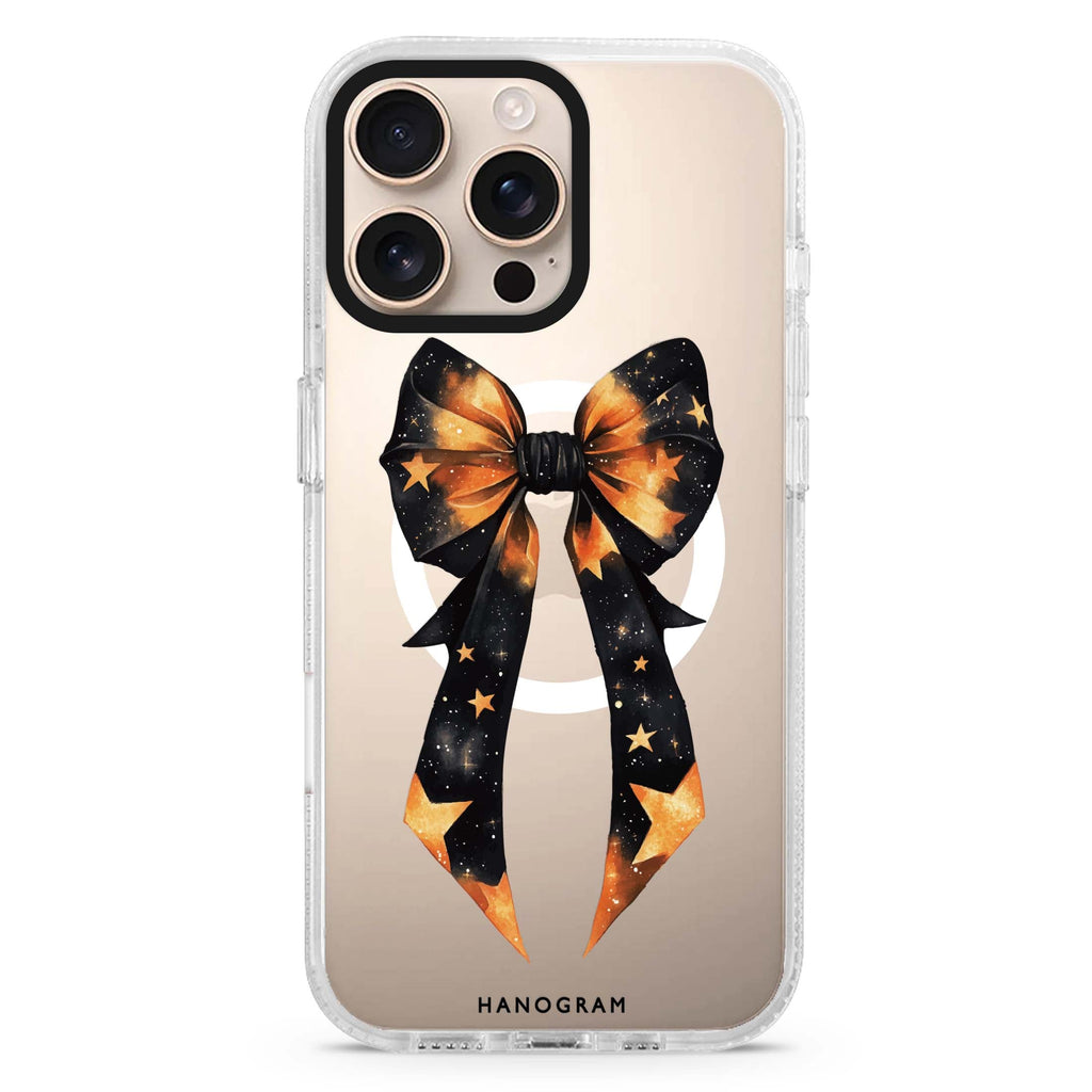 Bewitched Bows & Stars MagSafe Compatible Ultra Clear Case