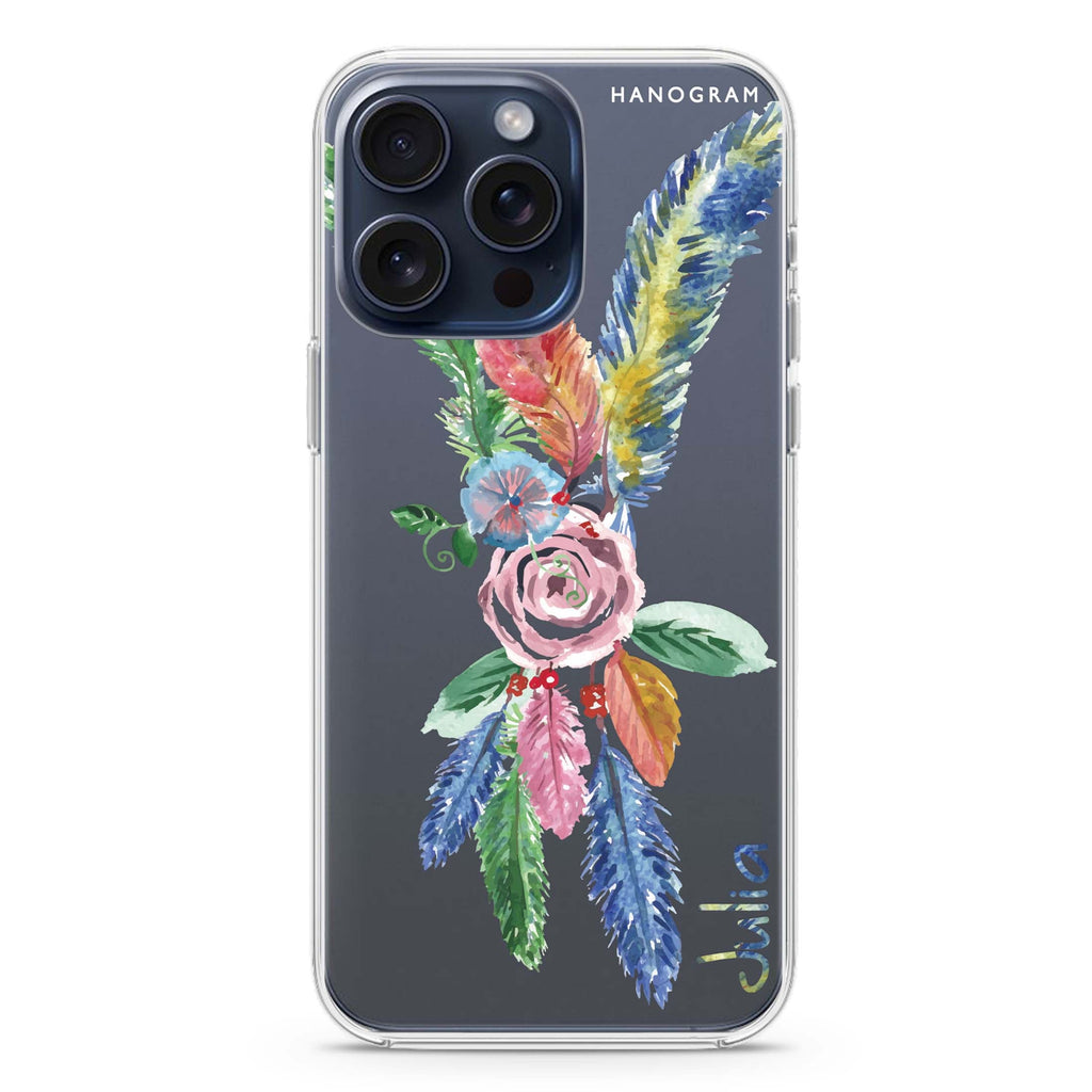 Feather Love iPhone Ultra Clear Case