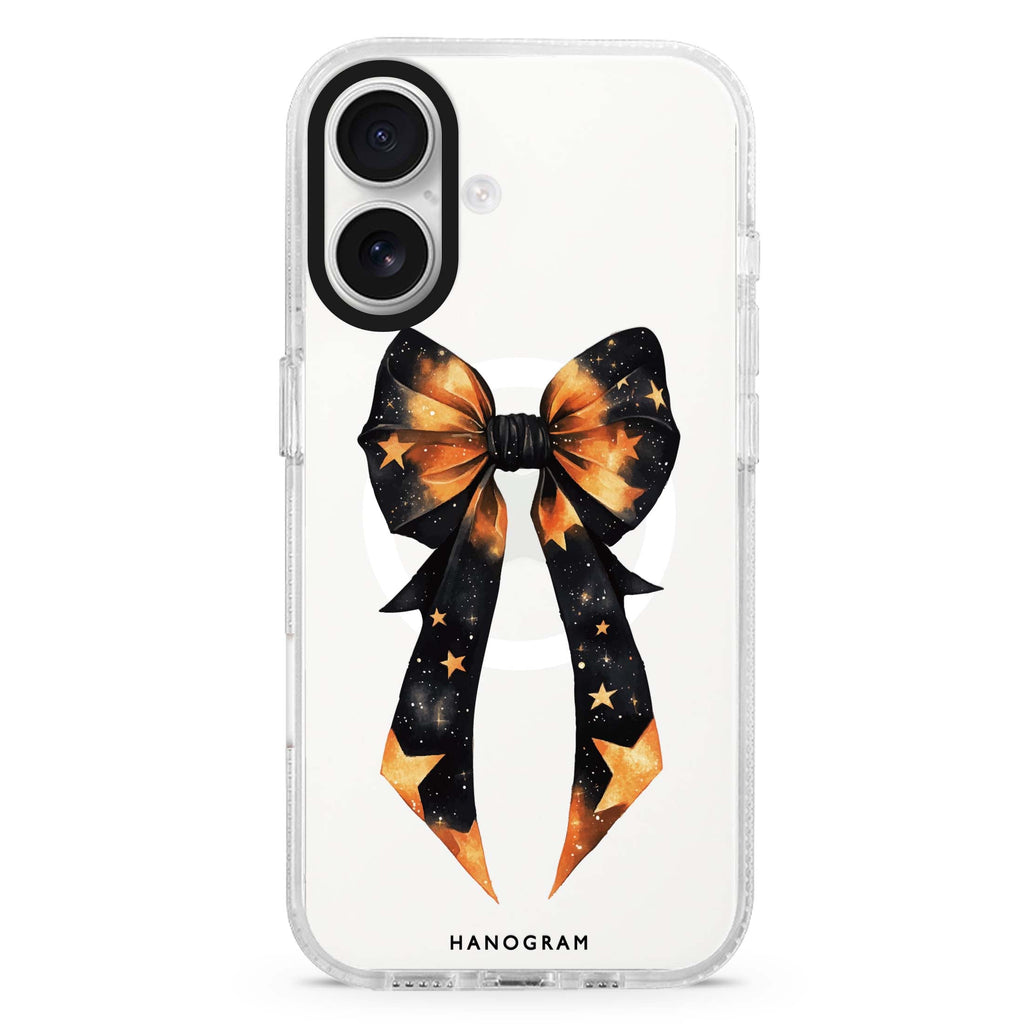 Bewitched Bows & Stars MagSafe Compatible Ultra Clear Case