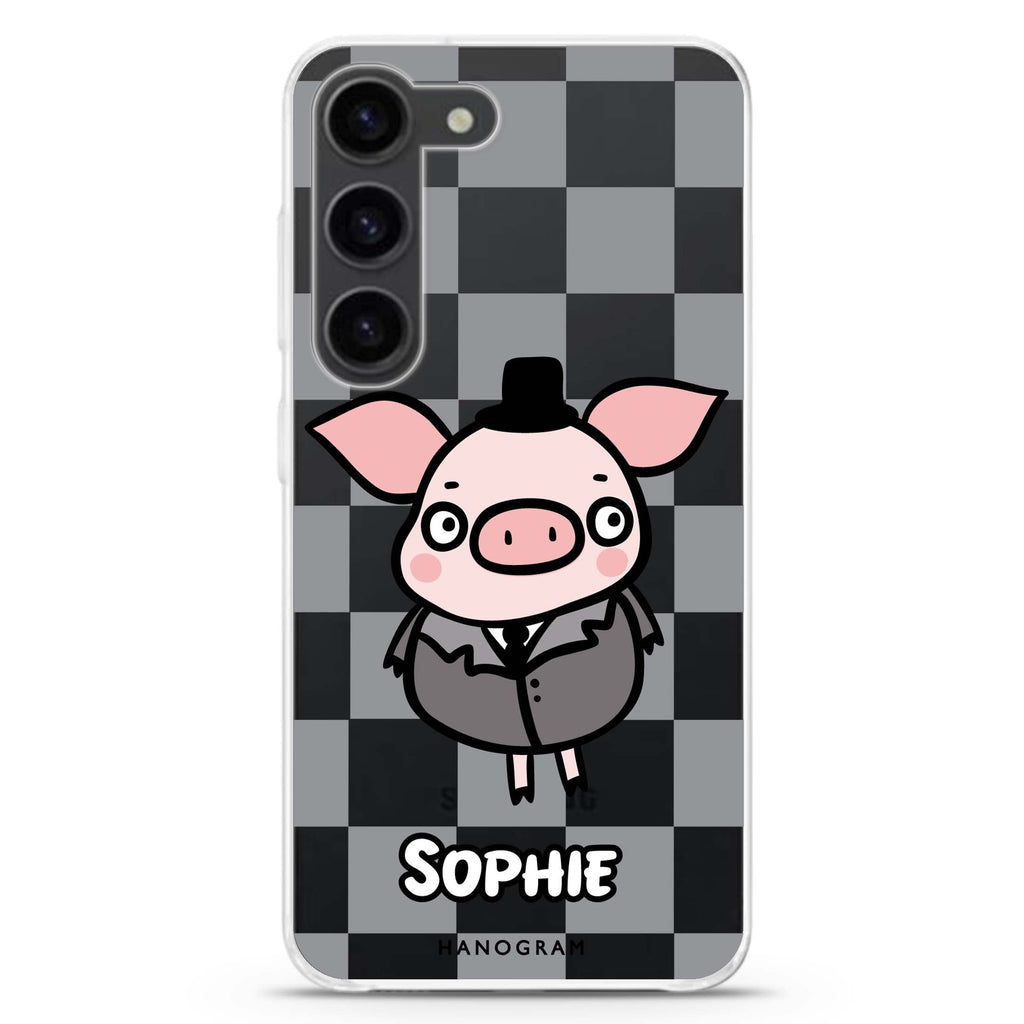 Handsome Pig Samsung Galaxy S23 Plus Case - Personalized and Stylish Protection
