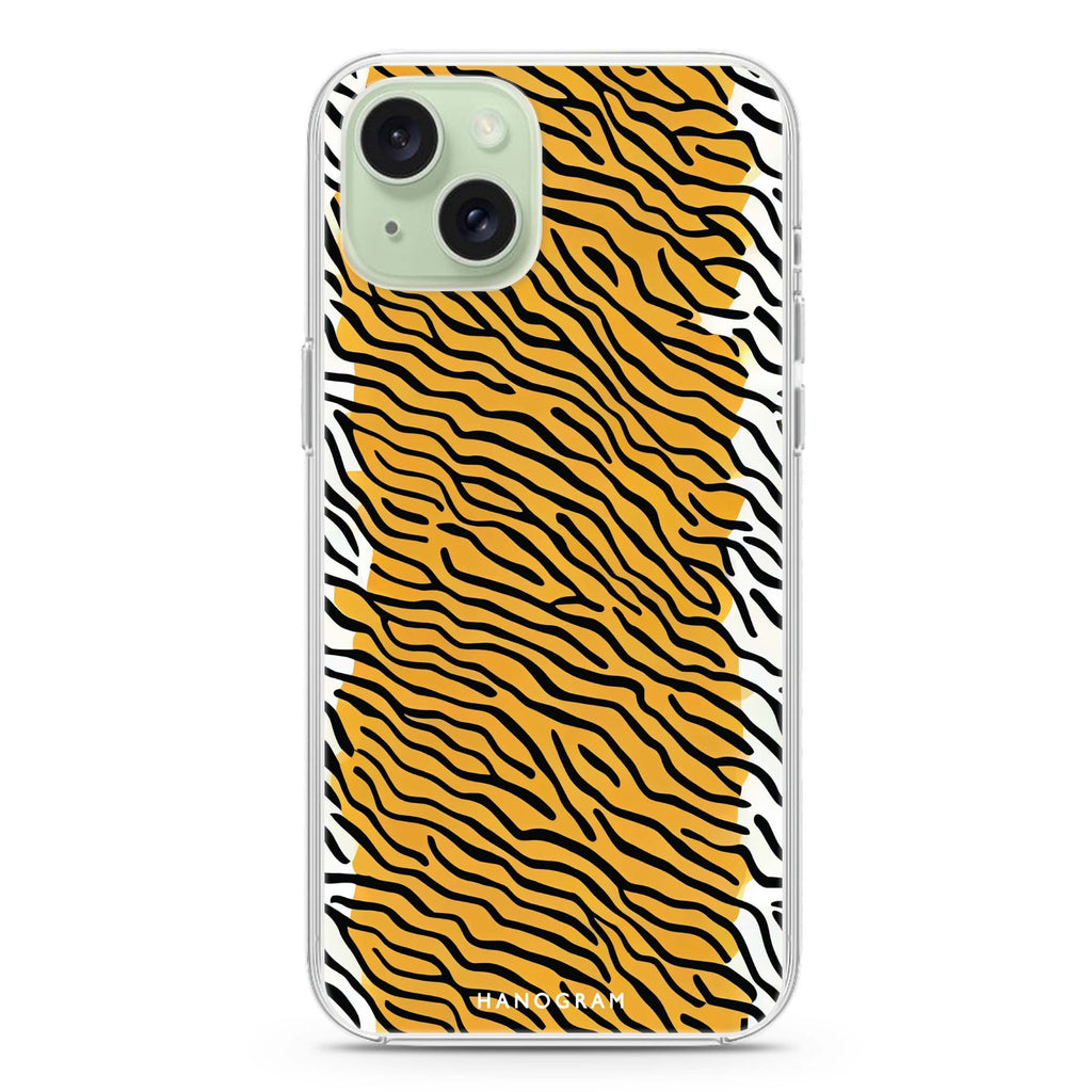 Leopard print iPhone 15 plus Ultra Clear Case