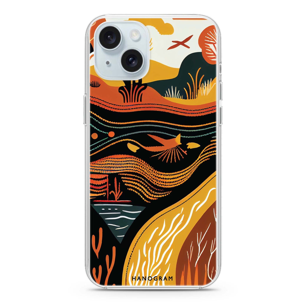 Abstract painting iPhone Ultra Clear Case