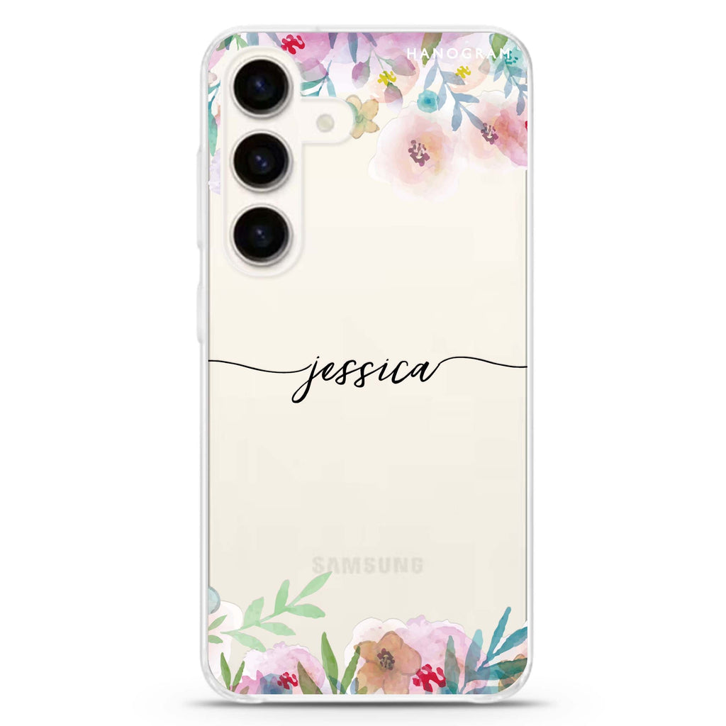 Art of Floral Samsung Galaxy Ultra Clear Case