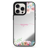 Art of Floral personalized name MagSafe mirror case for iPhone 16/15/14 Pro Max and Pro, main view