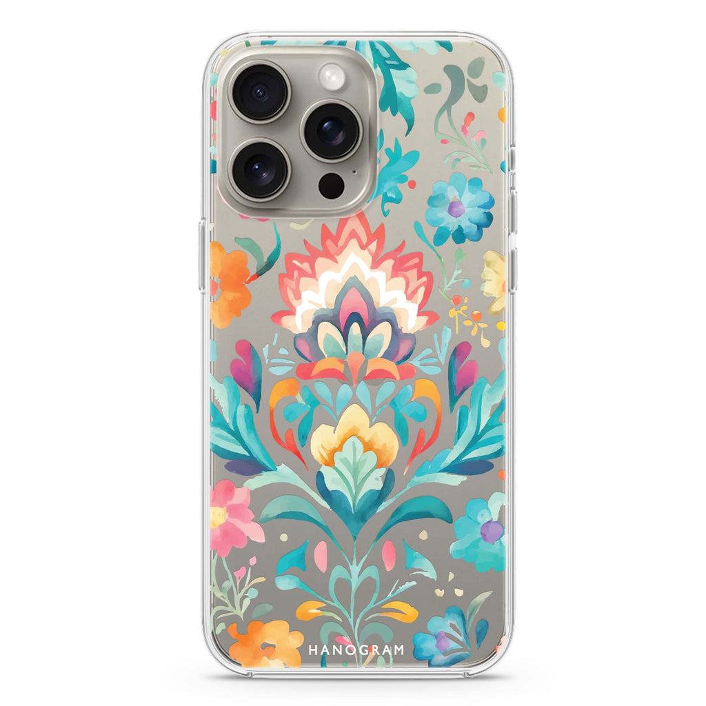 Watercolor Floral iPhone Ultra Clear Case