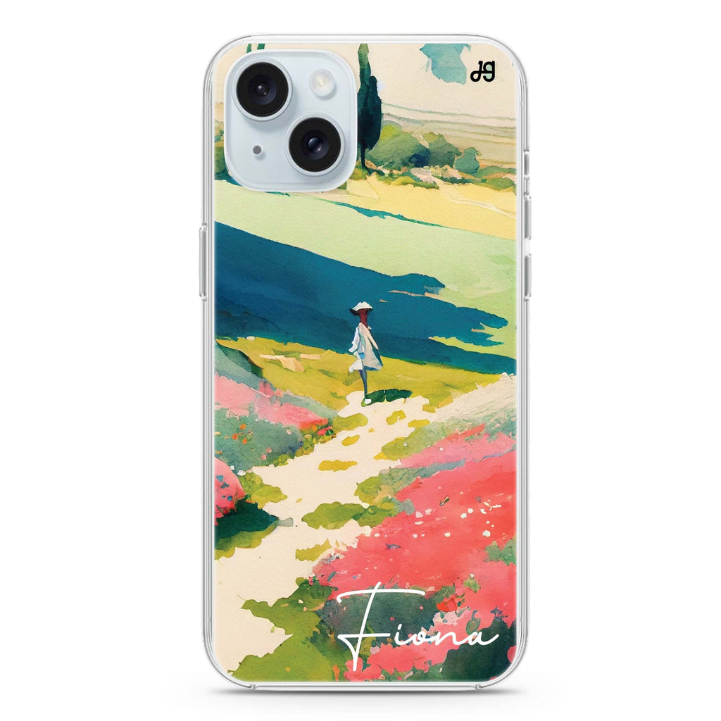 Abstract drawing iPhone Ultra Clear Case