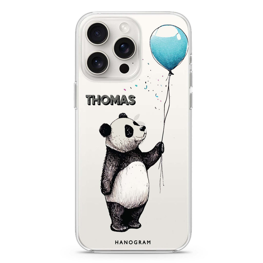 Little Panda iPhone Ultra Clear Case