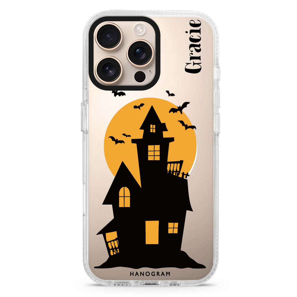 Moonlit Haunted House MagSafe Compatible Ultra Clear Case