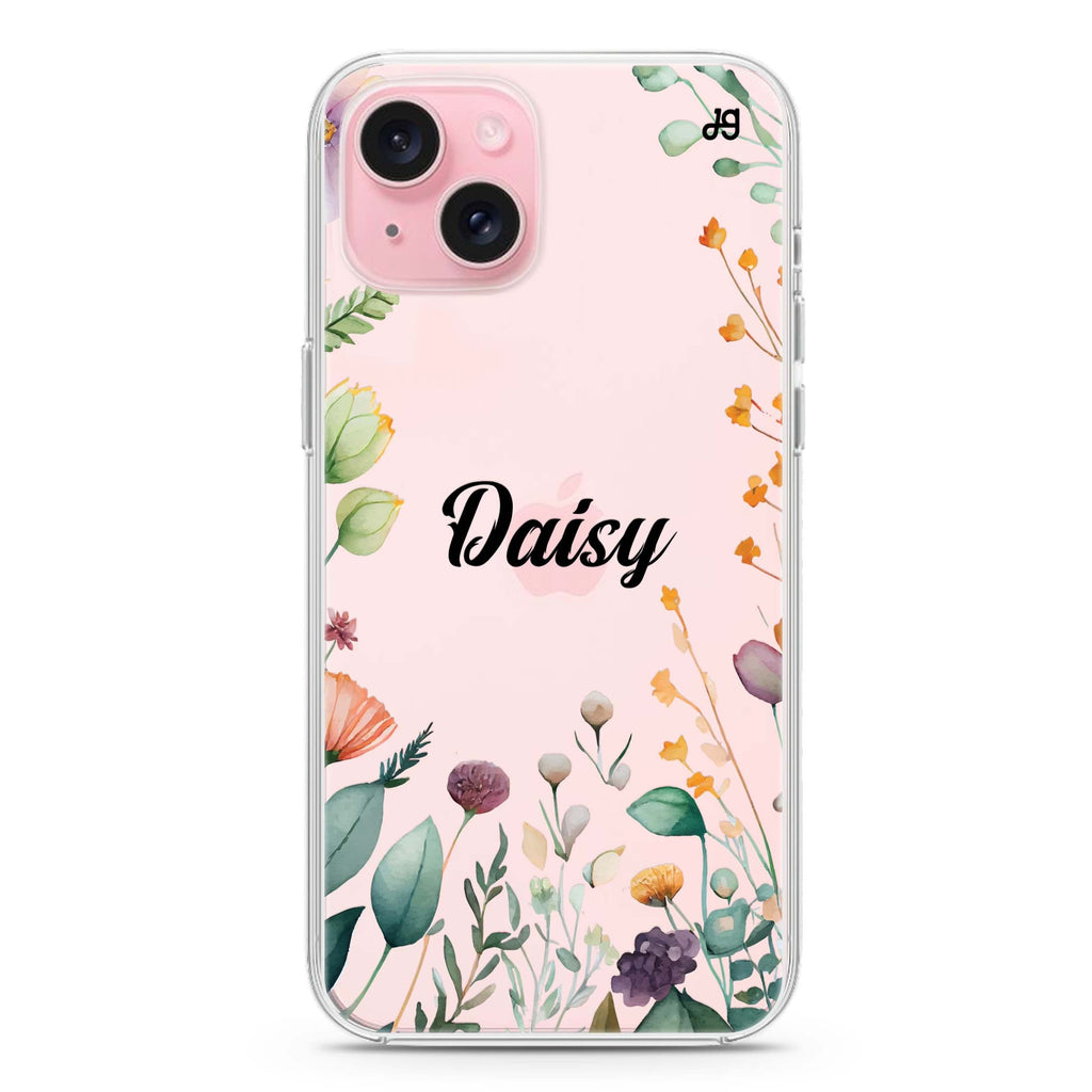 Beautiful Garden iPhone 15 plus Ultra Clear Case