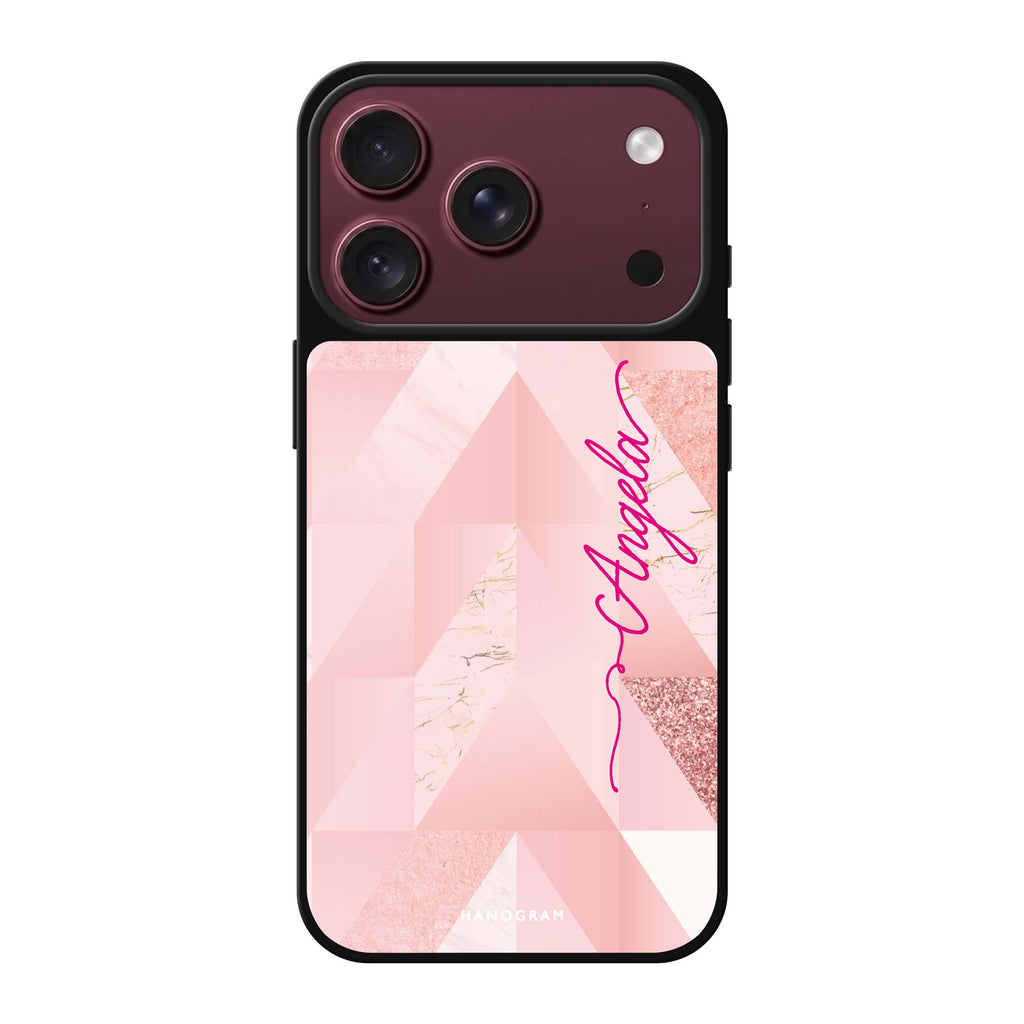 Marble Abstract IV personalized name abstract marble iPhone 18 Pro Max mirror case