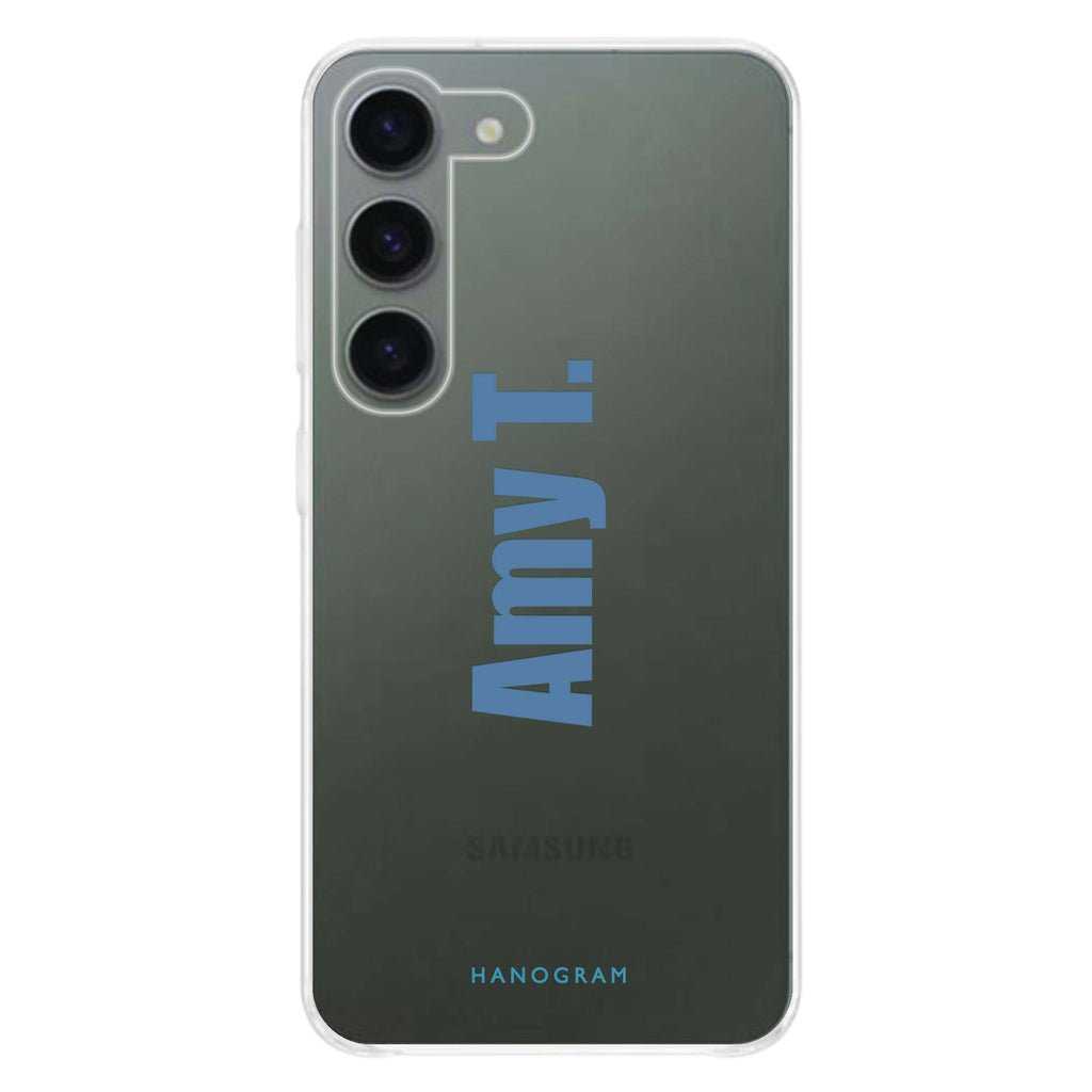 CustomCore ultra-clear case for Samsung Galaxy S23/S22, front view