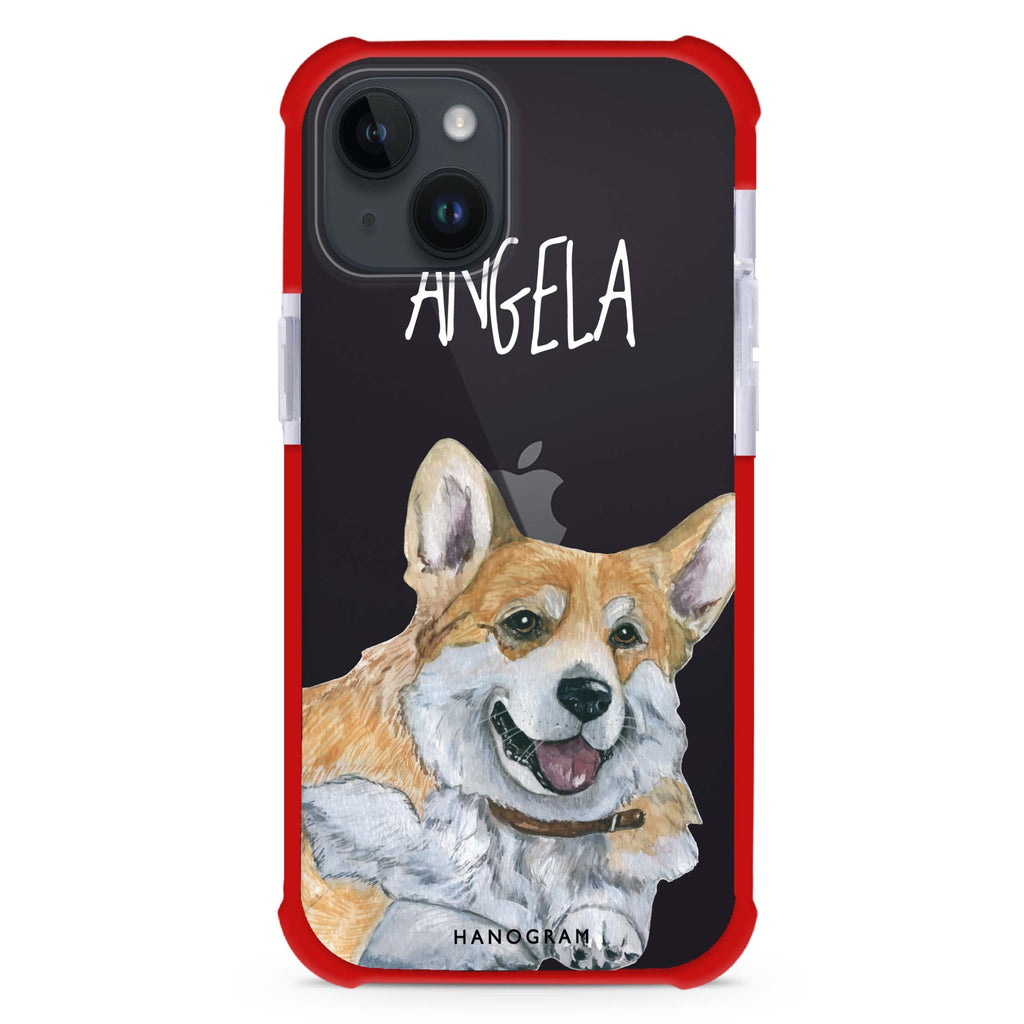 Corgi iPhone 15 Plus Ultra Shockproof Case