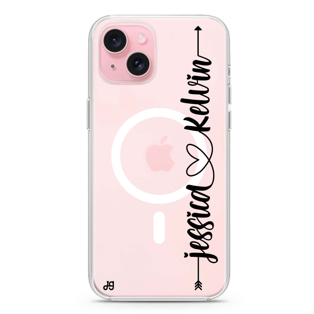 Custom iPhone 15 Plus MagSafe Compatible Ultra Clear Case