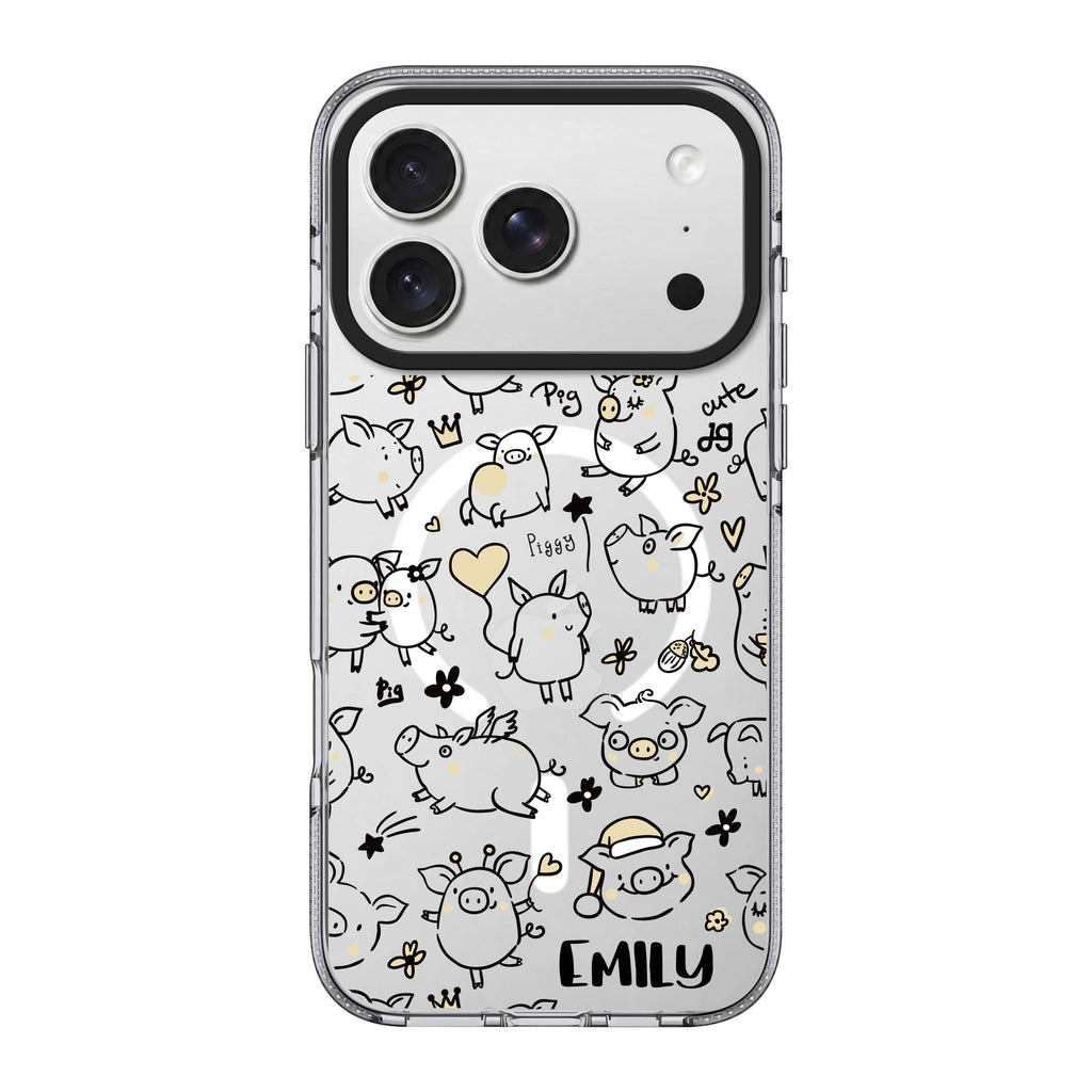 Lovely Piggy Ultra Clear Case