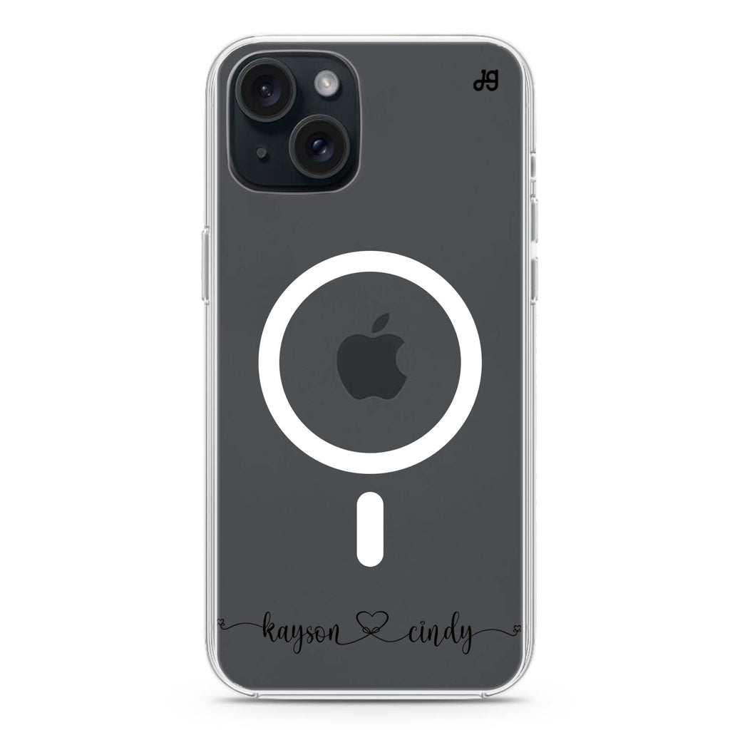 Custom iPhone 15 Plus MagSafe Compatible Ultra Clear Case