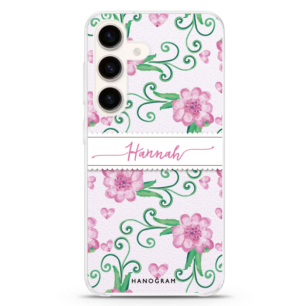 The Dancing Flower Samsung Galaxy Ultra Clear Case