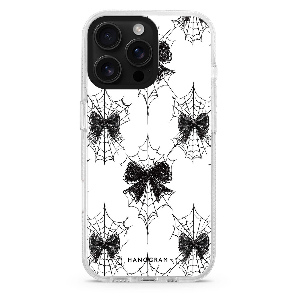 Gothic Web Lace MagSafe Compatible Ultra Clear Case