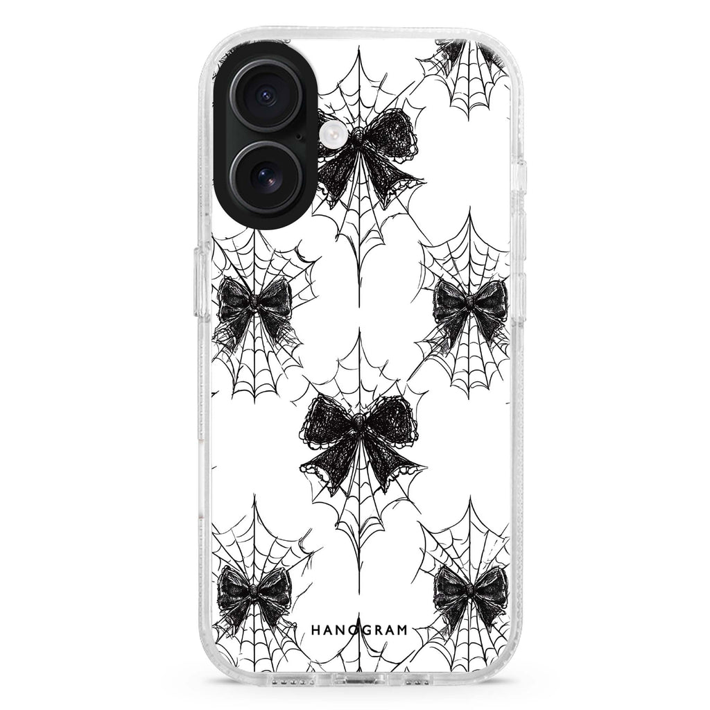 Gothic Web Lace MagSafe Compatible Ultra Clear Case