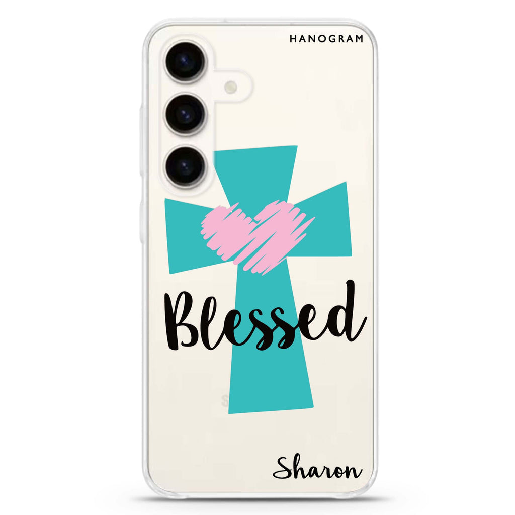 Blessed Samsung Galaxy Ultra Clear Case