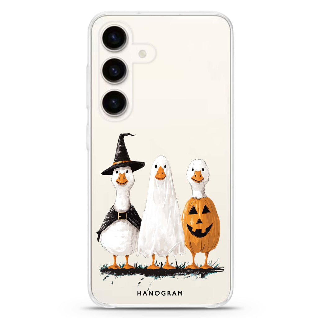 Goosey Ghouls Samsung Galaxy Ultra Clear Case