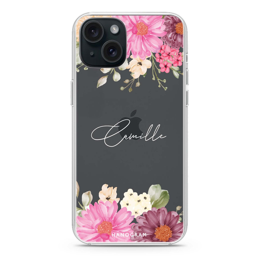 Blooms Bounty iPhone 15 plus Ultra Clear Case