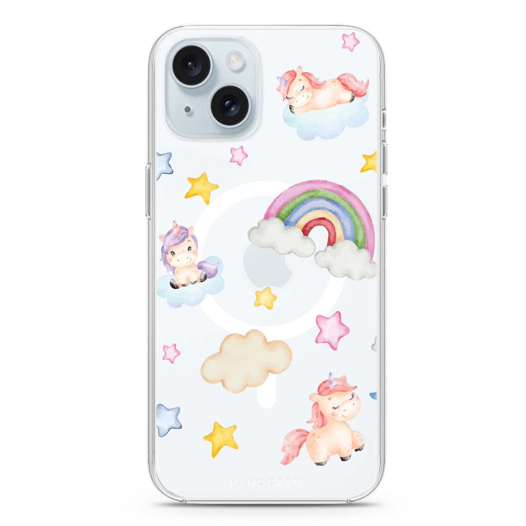 Magic Mane Marvels iPhone 15 Plus MagSafe Compatible Ultra Clear Case