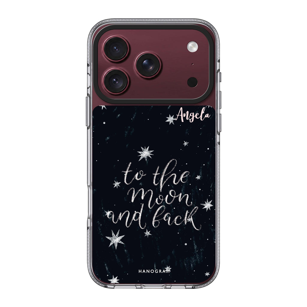To the moon and back Ultra Clear Case
