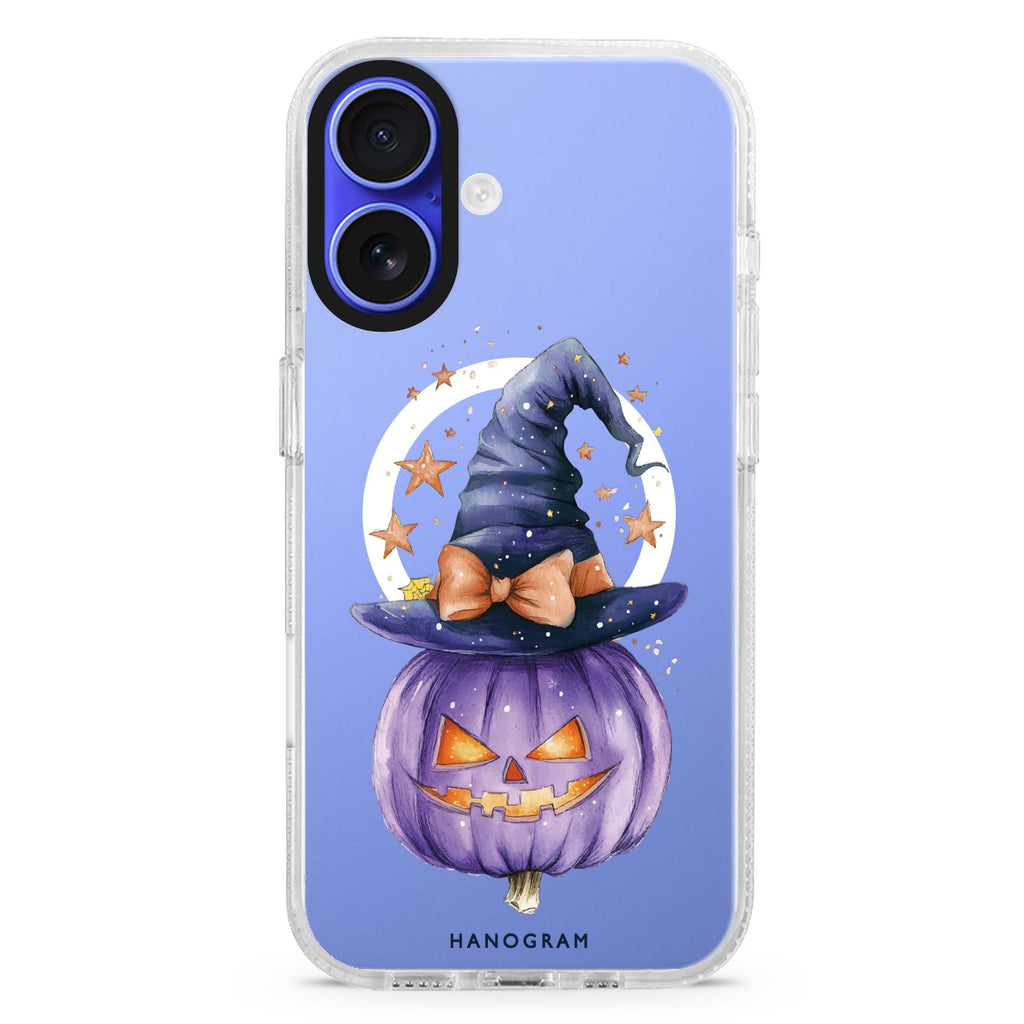 Starry Bow Pumpkin MagSafe Compatible Ultra Clear Case