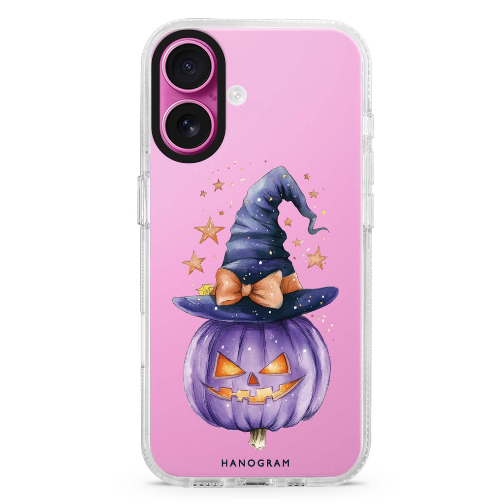 Starry Bow Pumpkin iPhone Ultra Clear Case