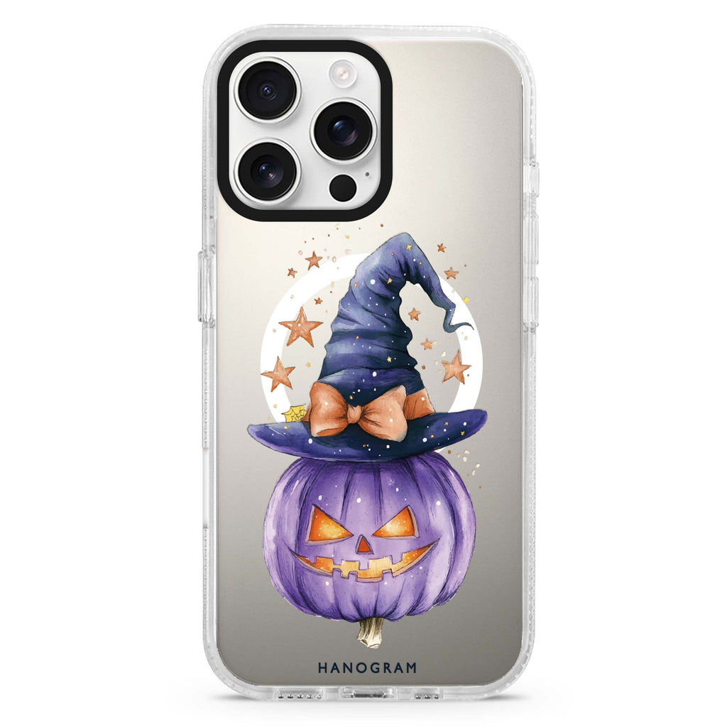 Starry Bow Pumpkin MagSafe Compatible Ultra Clear Case