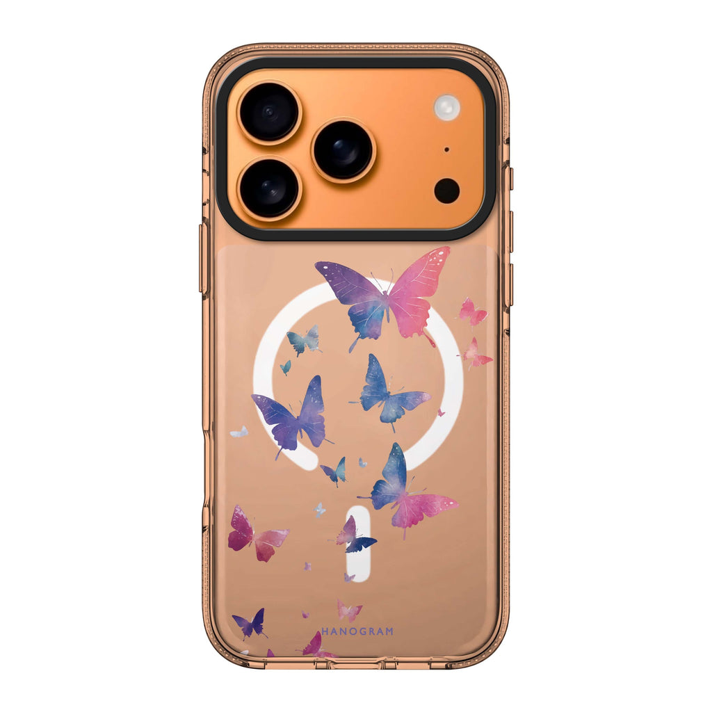 Light Wings graphic iPhone 17 Pro Max ultra clear case
