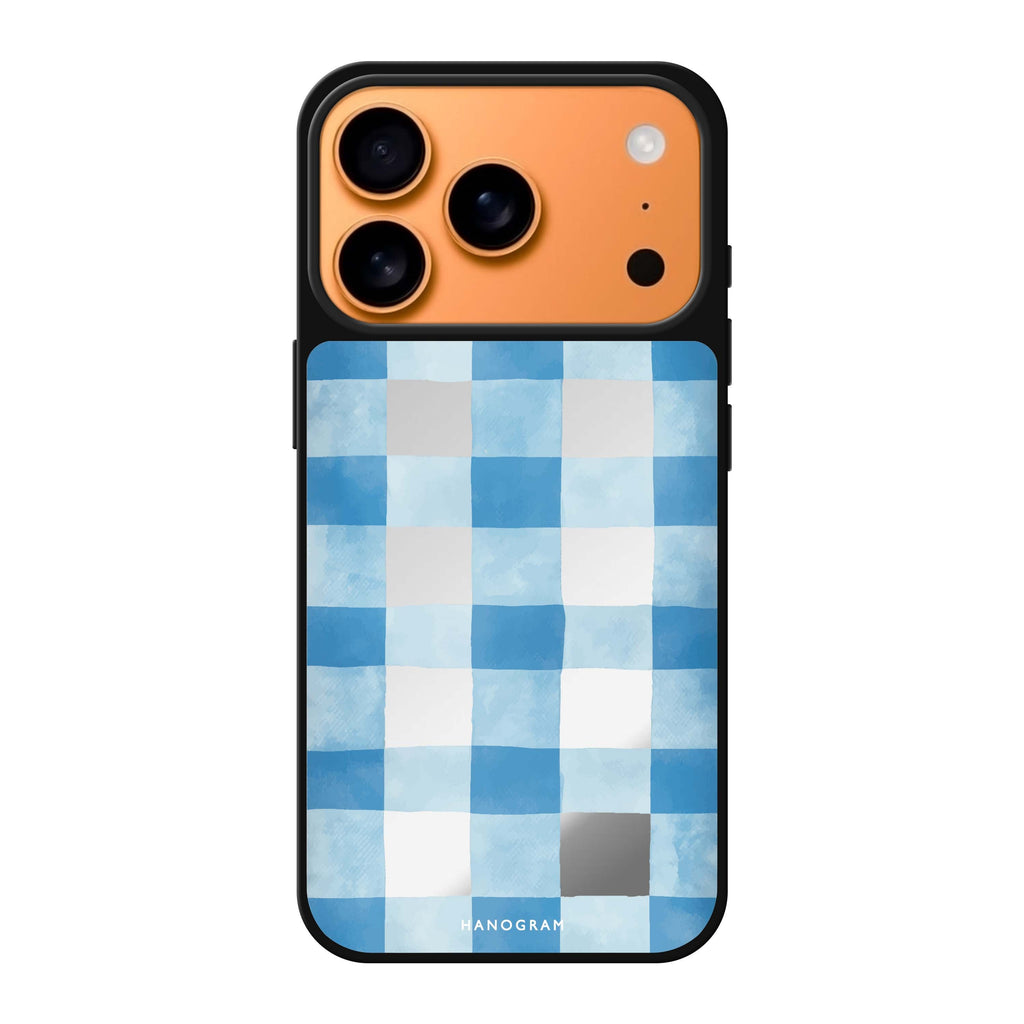 Gingham Sky nature iPhone 17 Pro Max mirror case
