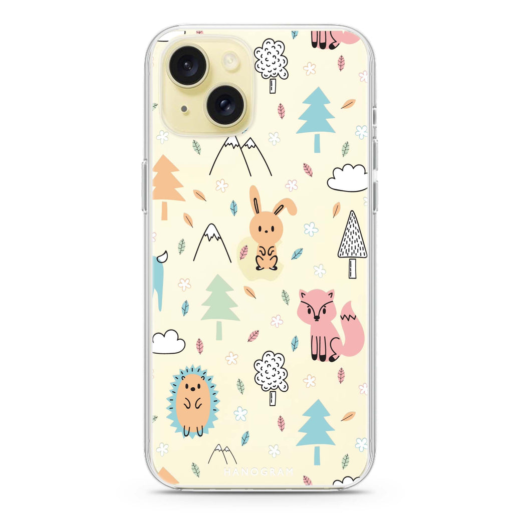 Whimsy Wildlife iPhone Ultra Clear Case